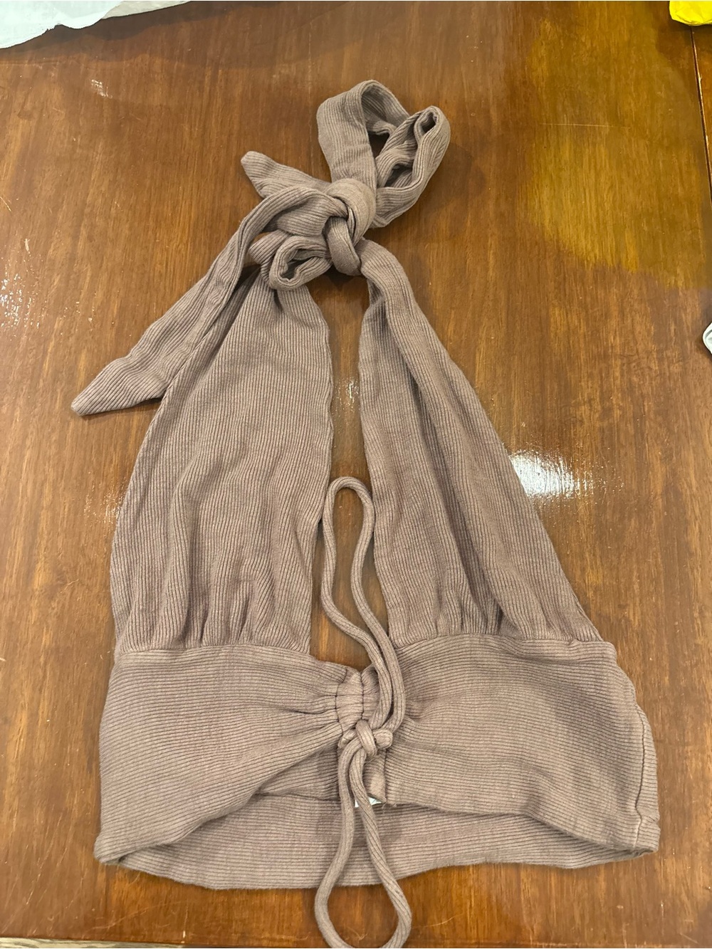 Princess Polly Ribbed Halter Top